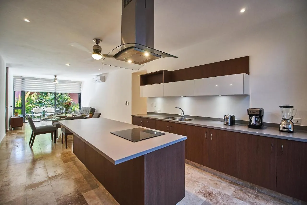 Apartment Alexandrite - Swimming Pool & Private Terrace & Beach Club Access Tulum